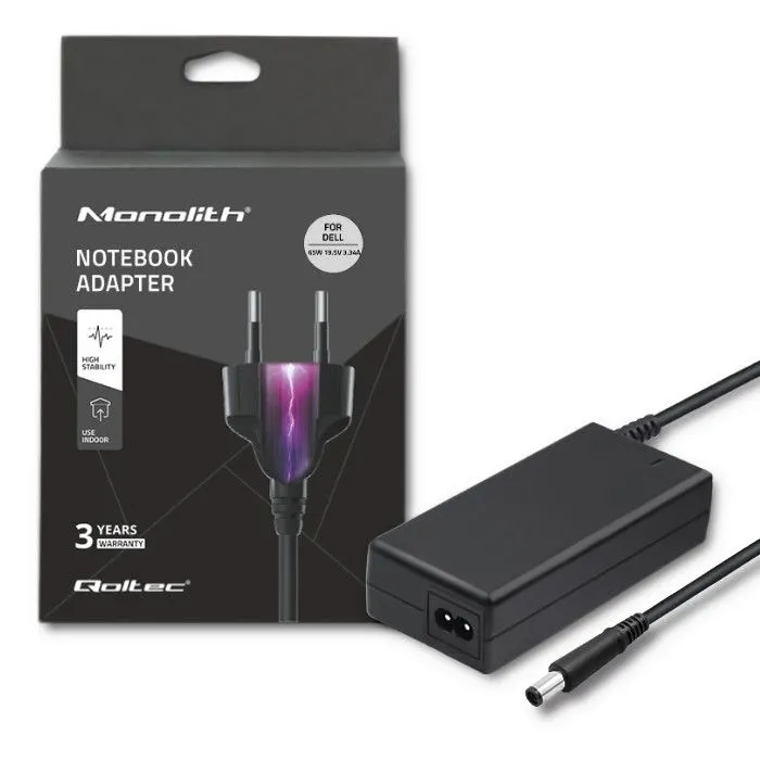 Napájací zdroj Qoltec 65W pre Dell